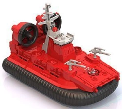 Amphibious hovercraft "Fireman"
