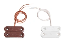 Magnetic contact point intrusion detector IO 102-14 (brown)