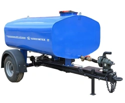 Tractor slurry tanker semitrailer LKT-3,5P (using axles of LKT-P1800.00 model)