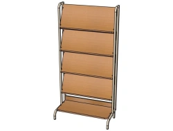 Library demonstration shelving unit / ÑÑ08