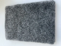 Pile needle-punched nonwoven needle felt with density from 200 g/m2 to 800 g/m2