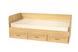 Bed K-13 (bed for 2000 Sleeping Series Oak Sonoma)