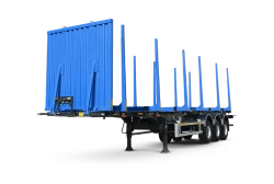Semi-trailer sorting truck TONAR mod. 9445 with axles manufactured by TONAR mod. 90422, 90431