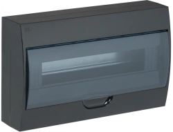 MKP12-N-18-41-K02 KREPTA 3 Plastic enclosure ShchRN-P-18 IP41 black IEK