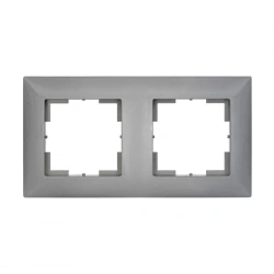 "MARIA" Frame double "aluminium"