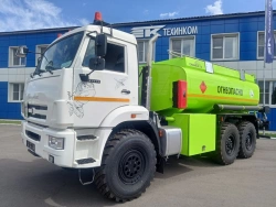 Fuel tanker ATZ-11, type TK266010 (modification 4693A3) on chassis KAMAZ KAMAZ-018/2011/TRCU-3axle-101