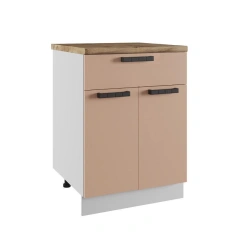 Kitchen floor cupboard, including in a set of "Edelwood" trade mark.