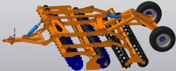 Disc mulcher DM-4x2