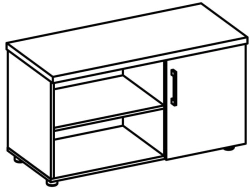 Office equipment cabinet 9615 "Brooklyn" series