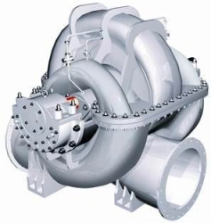 Centrifugal pump, horizontal, single-stage, volute type, with two-way liquid supply to the impeller D 320
