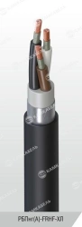 Power cable of EPRon® type with copper conductors, insulation made of ethylene propylene rubber for voltage 0,66, 1 kV of RBPng(