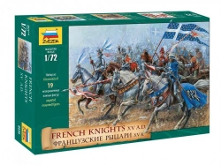 Assembled model "French Knights XV century"