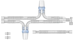 Respiratory devices for joint use with anaesthetic and resuscitation equipment, version: p