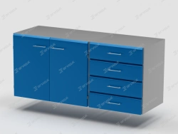Pro TP series laboratory cabinet (with drawers and doors)