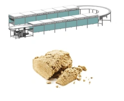 Line for cooling of confectionery products of TX type