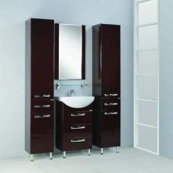 Cabinet under sink Aquaton Aria 50 H dark brown 1A140201AA4301.A140.2.01A.A43.0