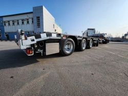 Semitrailer MANAC 4S0U2N without hydraulic mechanisms with tyres Cordiant Professional TR-1 235/75R17,5 143/141 J, with disc whe