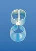 Matrices contoured lavsan with fixing device No. 1.095(1)