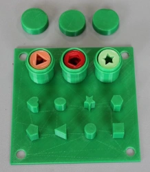 Laparoscopic Manipulation Training Module-7 (Puzzles), ROST-LapModule-7