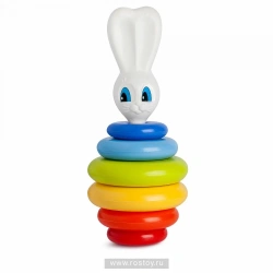 Mini pyramid with rings Bunny