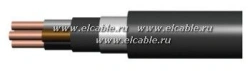Power cable with insulation made of cross-linked polyethylene, not spreading combustion PvVVng(V)