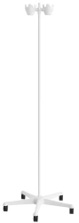 ??-01-"???"(???-318?) Medical tripod for infusion five-post, with plastic base and holder, with constant height,
