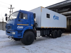 Workshop truck, model 675410, on chassis KAMAZ 43118-RR