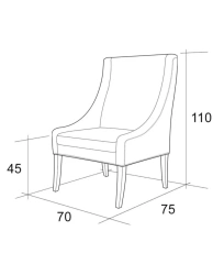 Chair model "Marko ZDRS-3"