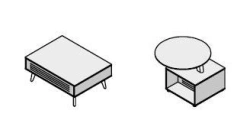 Coffee table. Set of furniture "Remo"