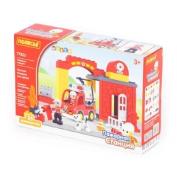 Maxi Constructor - "Fire Station" (35 elements) (in a box), article 77523