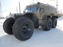"Predator-3940A" Wheeled snowmobile