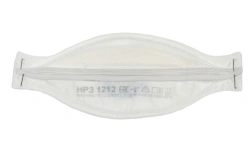 Filtering half-mask for protection against aerosols with exhalation valve "NRZ-1212" (FFP2 NR D).