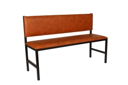 Bench LO5 with backrest