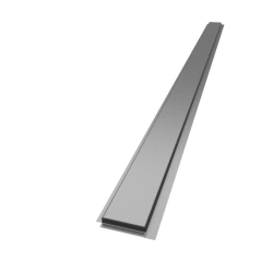 Linear metal panel "Yar'panel" -L - narrow (145x 2 470 mm) - Grey Graphite -0,45 mm