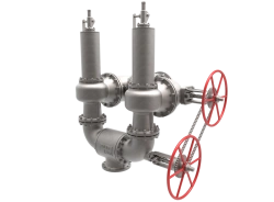 Blocks of safety valves with switching devices DN 10-300 mm PN 1.6-42.0 MPa