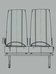 Passenger seat PS05.6840.004-121
