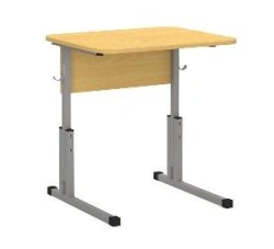 Single-seat adjustable pupil's table, article number SU-OR3-5