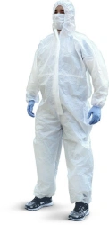 Disposable non-sterile protective coveralls