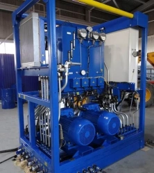 Hydraulic drive stations