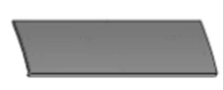 S.31P-10.50.050 Window trim without flanges