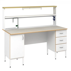 Chemical wall-mounted table 1800 PCCp