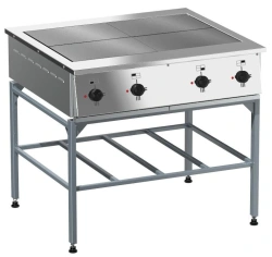 Cooking cooker, electric PE-0,48Ns on a stand (4 burners with spirals)