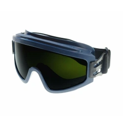 KRAFTER 2 green safety goggles with non-fogging skirt, article no. 24135LM