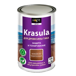 KRASULA Protective and decorative composition for teak wood 0,8kg jar