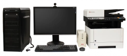Workstation based on the system unit RAMEC Tsunami 1 model MTz011