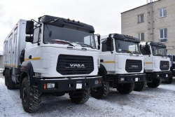 Van on Ural 4320-4971-16 chassis. GIRD brand. Type 5849N3. Modification 5849N3-0000031. Design of loading space