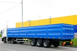 Grain wagon-semi-trailer ZP-3