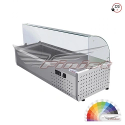 Refrigerated table display case "Topping Box" type NXVcm