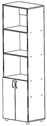 Modular wall, module SMD.23