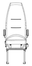 Single passenger seat COT.KHP.2-6830020